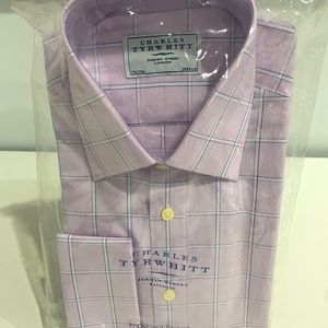 Charles Tyrwhitt men’s dress shirt. Brand new in package. Size 15.5/33 in
